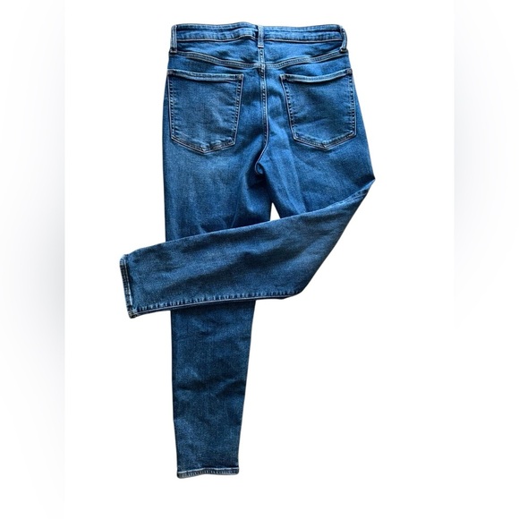 Old Navy Jeans Women’s OG Straight High Rise  Size 12 Tall Classic 90s style - Picture 4 of 8